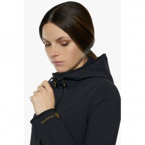 Cavalleria Toscana Damenjacke R-EVO Jersery+Tech Knit Hooded Softshell | 2022 | schwarz