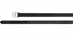 Passier Steigbügelriemen Soft Touch mit Swarowski Veredelung Graphite | schwarz 160cm